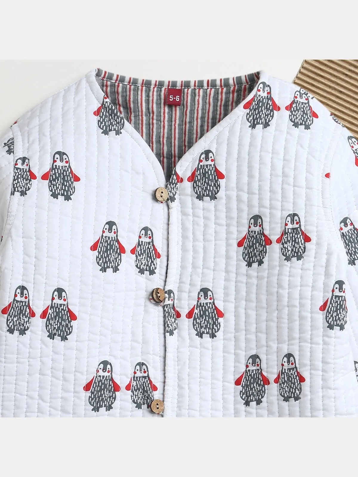 A Stary Penguin- Reversible Jacket