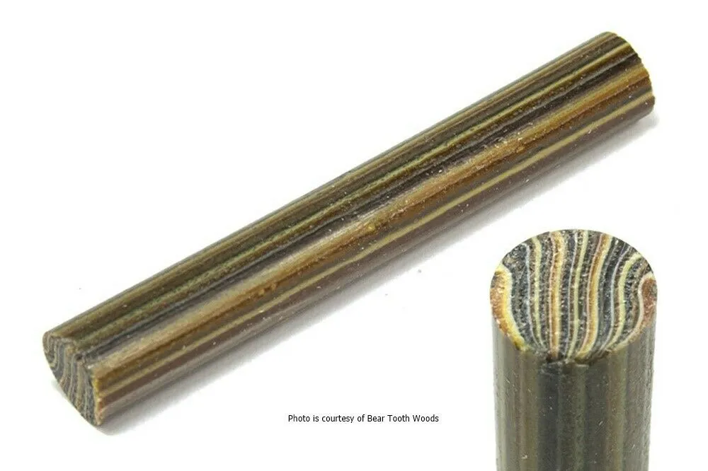 Banded Onyx Poly Pen Blank 3/4"x3/4"x5" (1 pc)