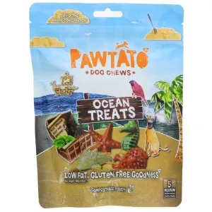 Benevo Pawtato Ocean Treats Dog Chews Medium 140g