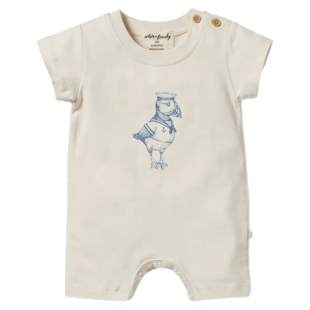 Boyleg Growsuit - Petit Puffin