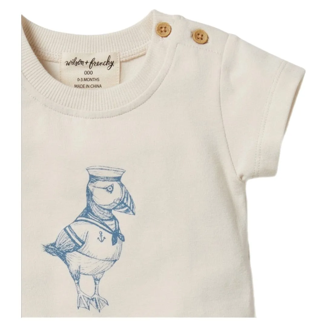 Boyleg Growsuit - Petit Puffin