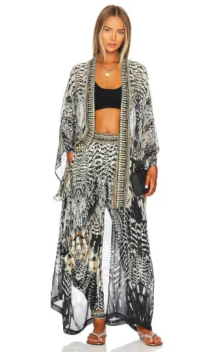 Camilla Kimono in Black