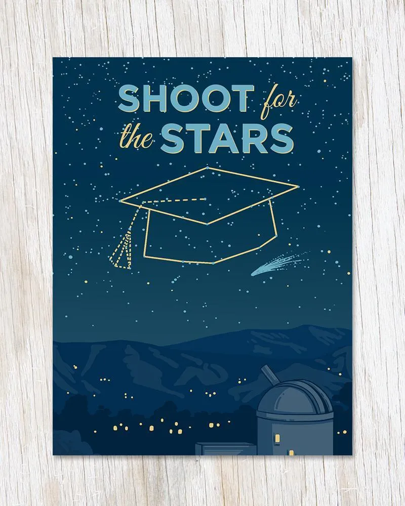 Card - Graduation: Shoot for the Stars