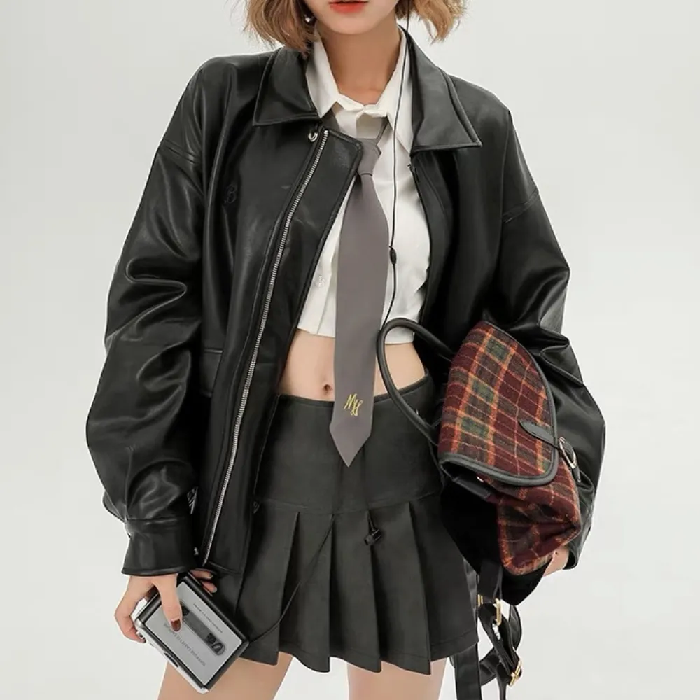 “Cool leather” Jacket