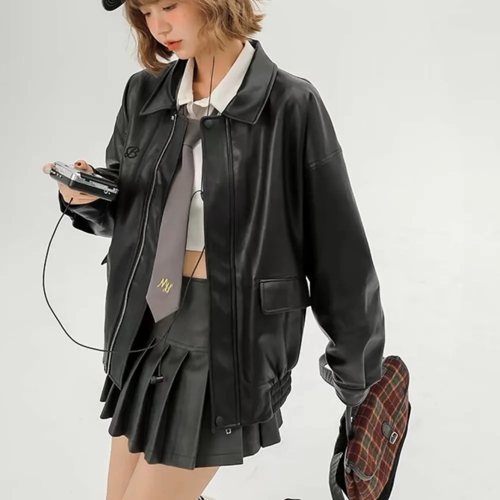 “Cool leather” Jacket