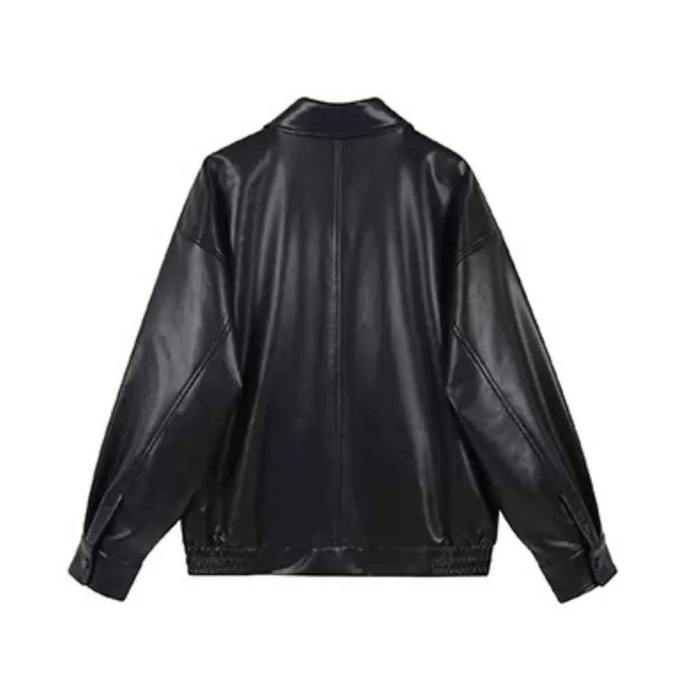 “Cool leather” Jacket