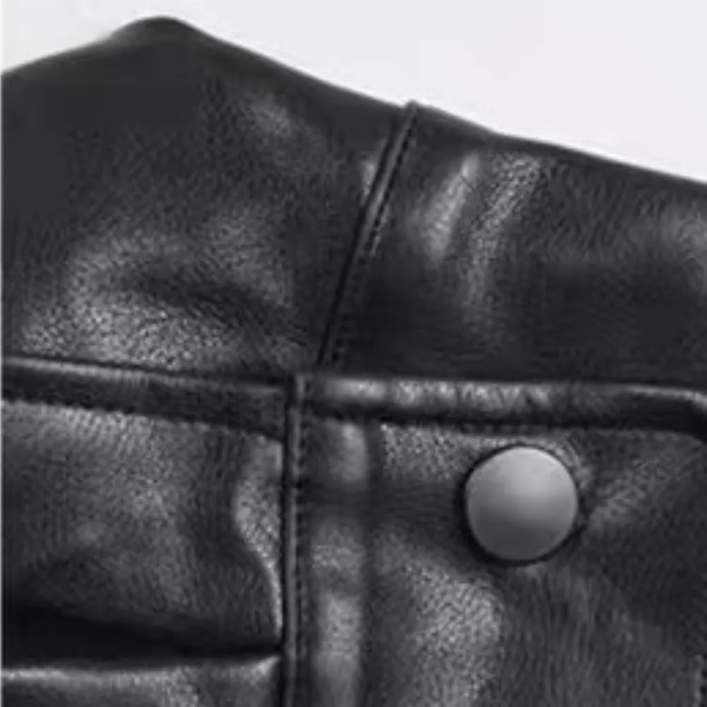 “Cool leather” Jacket