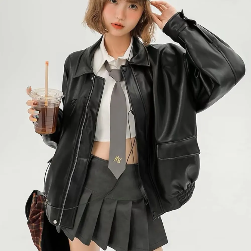 “Cool leather” Jacket
