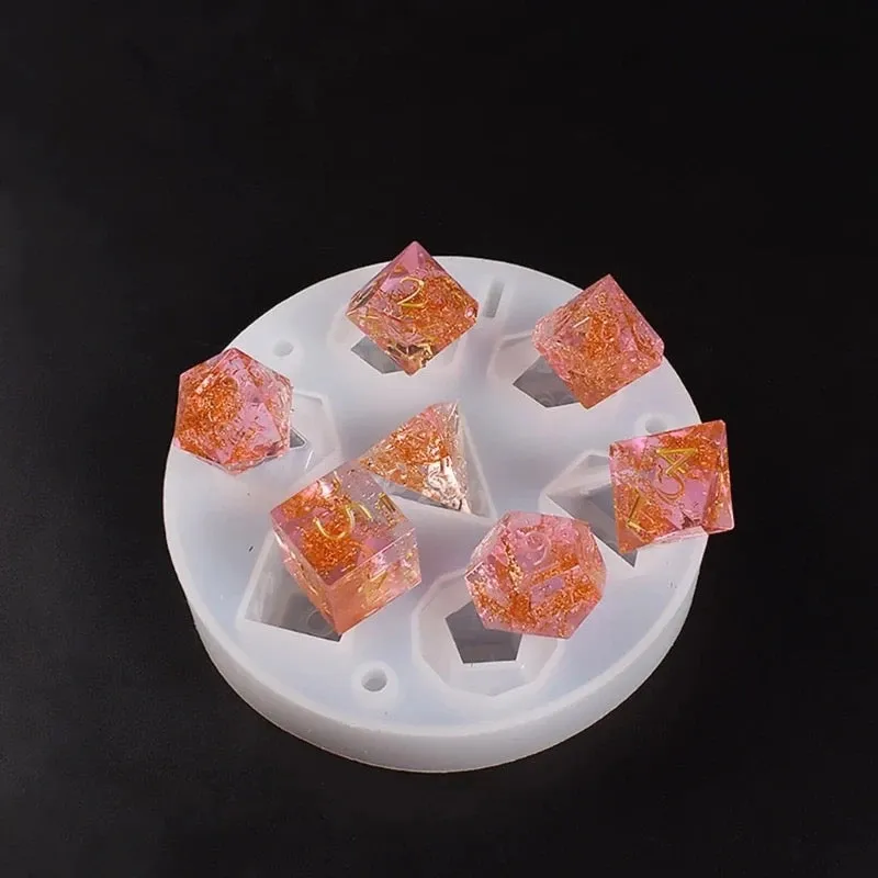 Dice Silicone Resin Mold