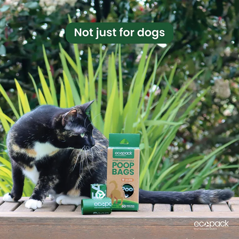Ecopack Compostable Dog Poop Bags (3 Boxes/180 Bags)