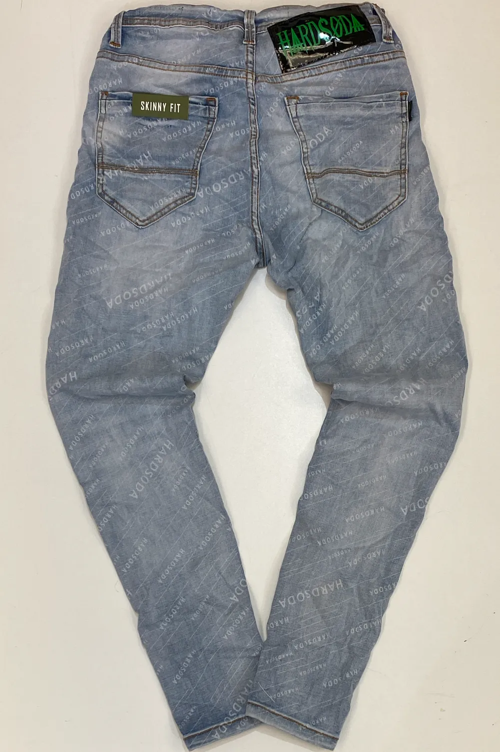 Hard Soda- original denim jeans w/hard soda print