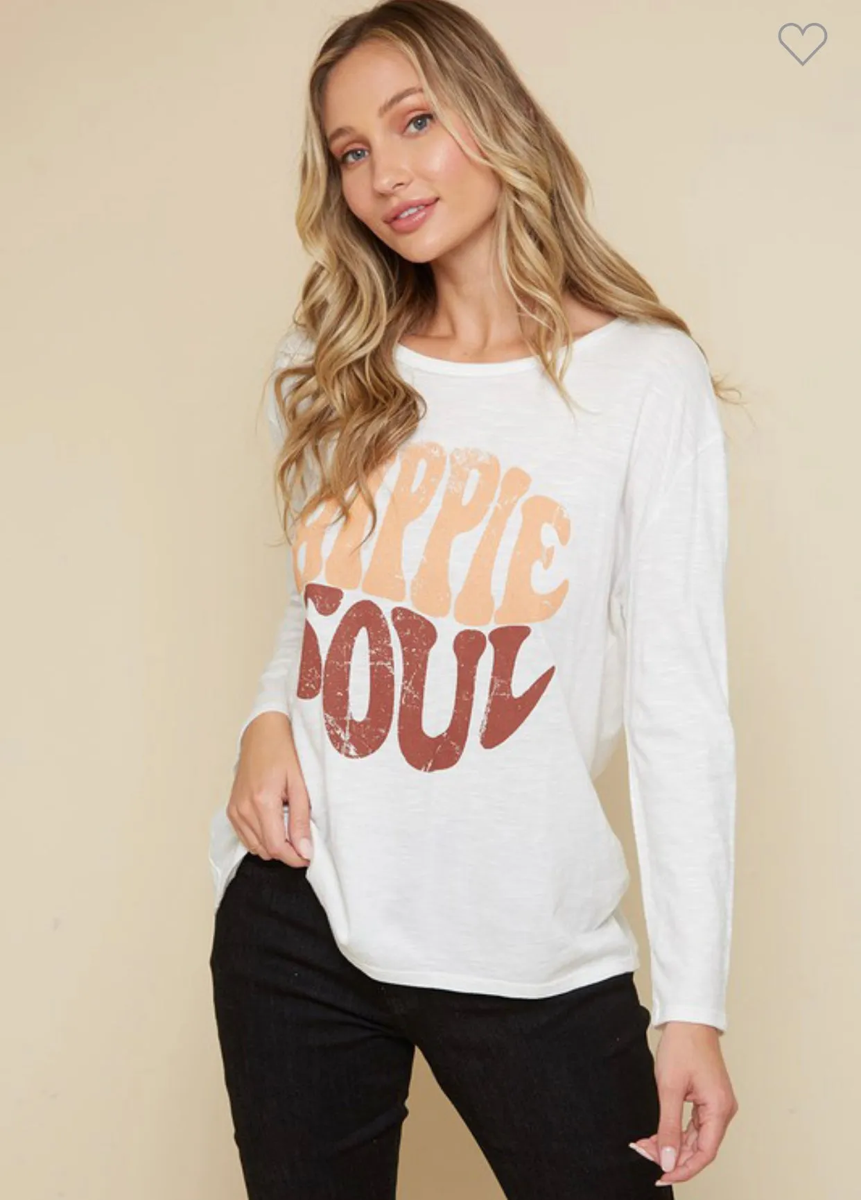 Hippie Lovin’ Long Sleeve Tee *FINAL SALE*