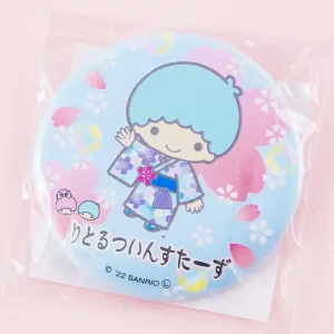Little Twin Stars Kiki Sakura Kimono Badge
