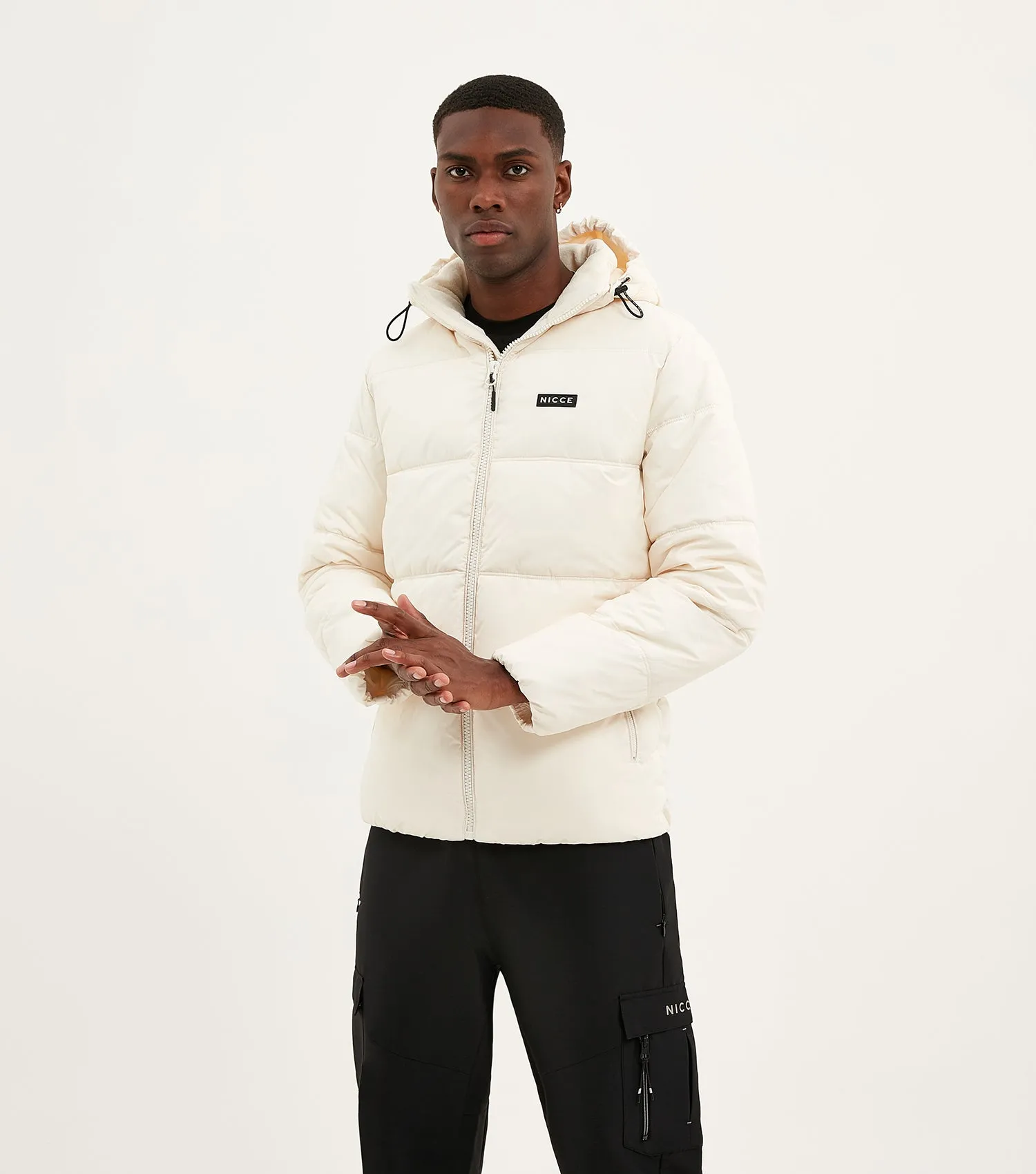 NICCE Mens Expo Jacket | Quartz White