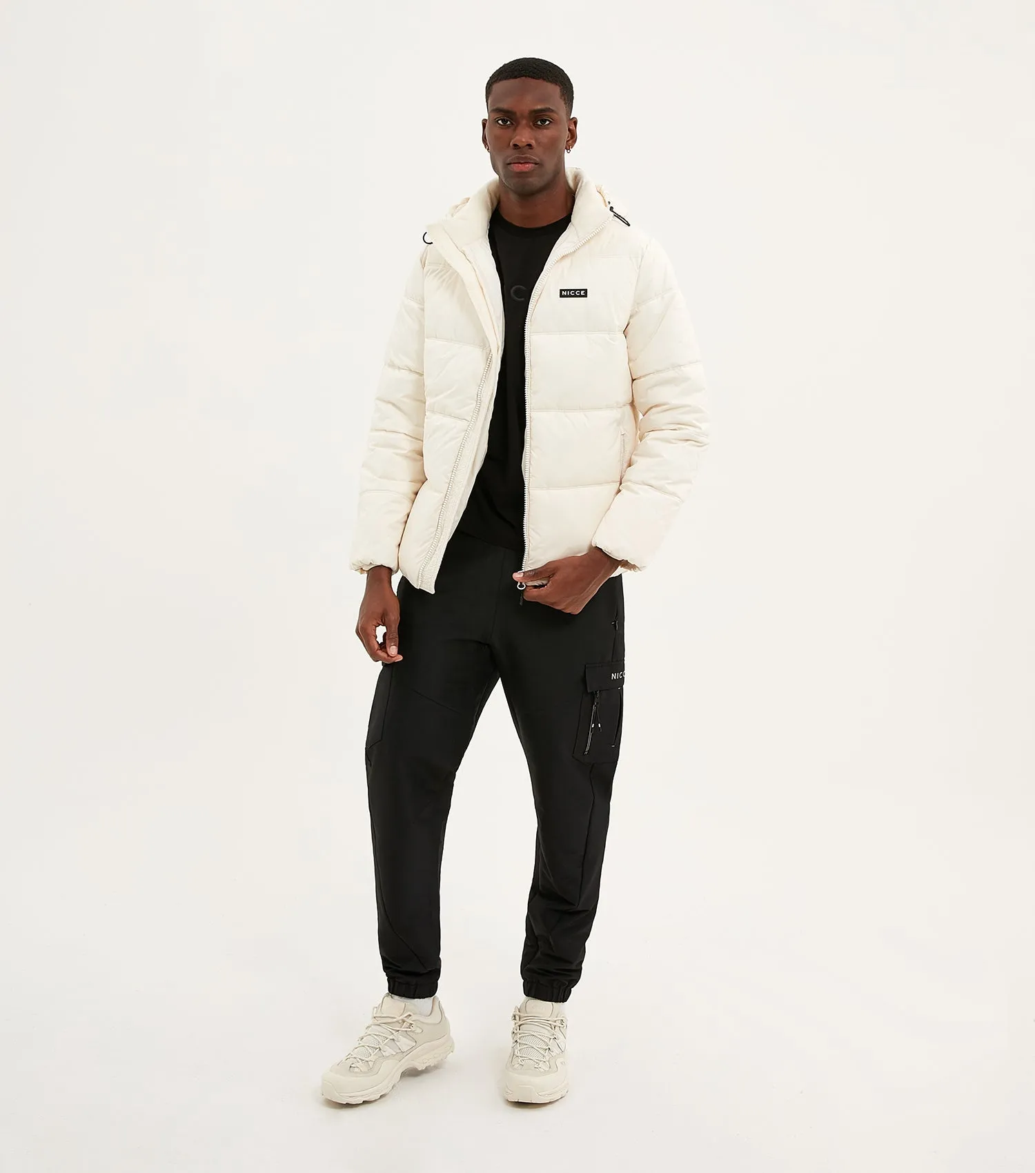 NICCE Mens Expo Jacket | Quartz White