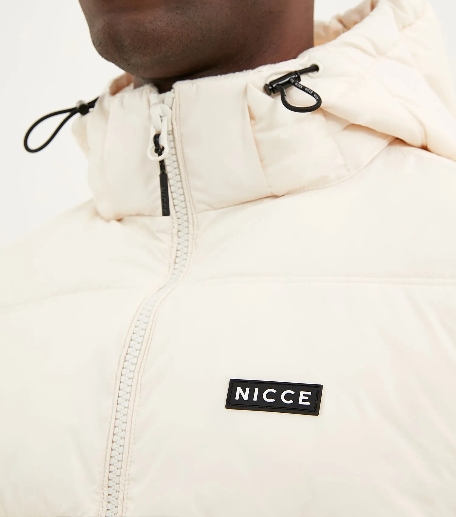 NICCE Mens Expo Jacket | Quartz White