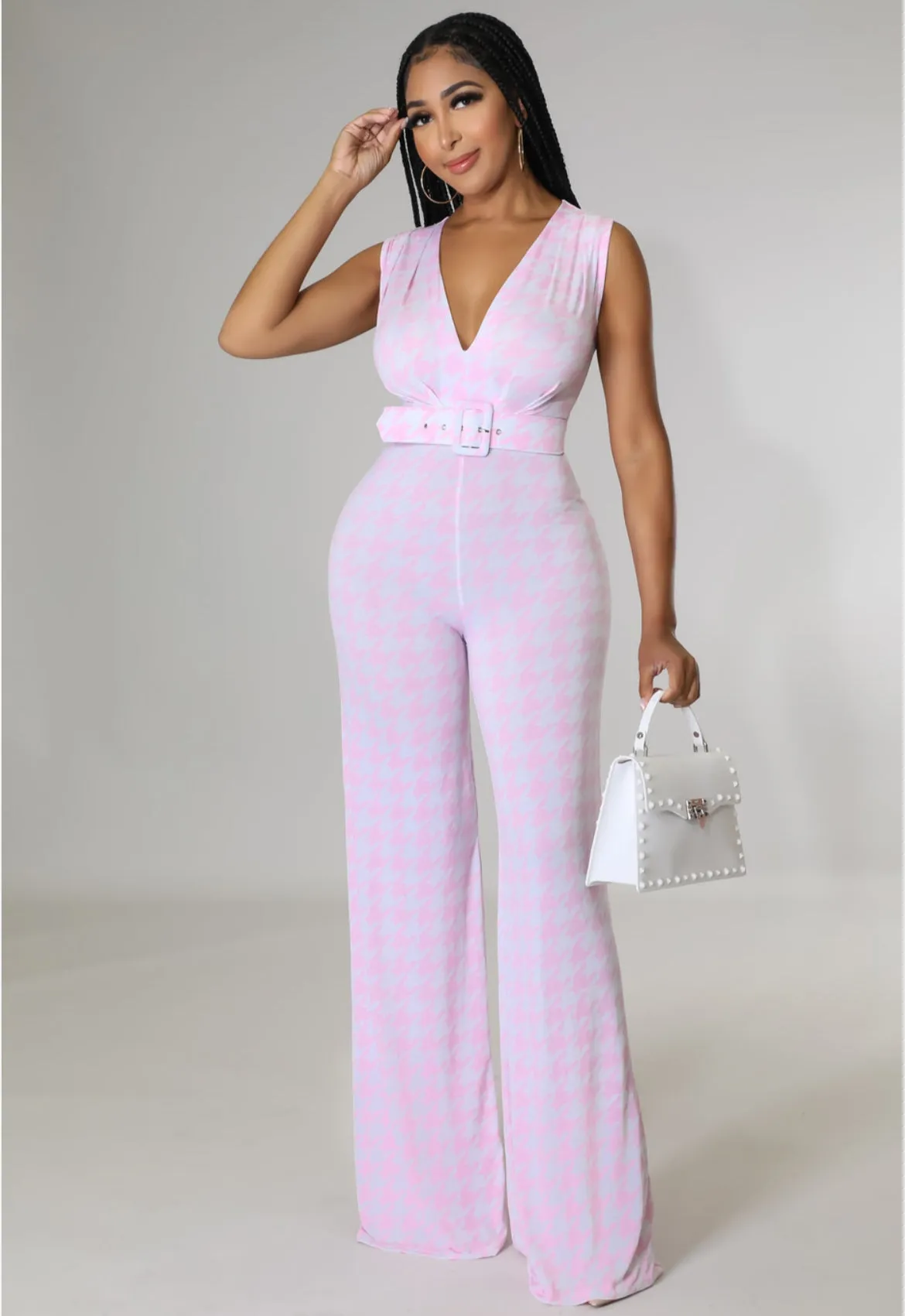 Pink Pearl Jumpsuit