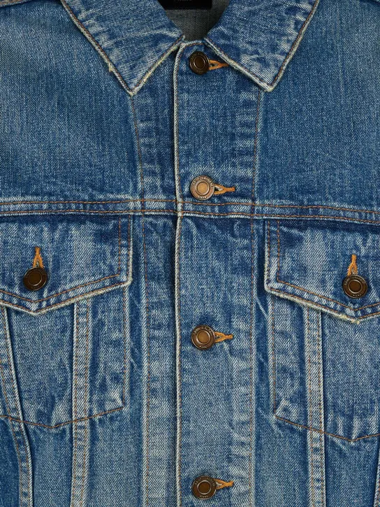 Saint Laurent   80&#x27;s cotton denim jacket 